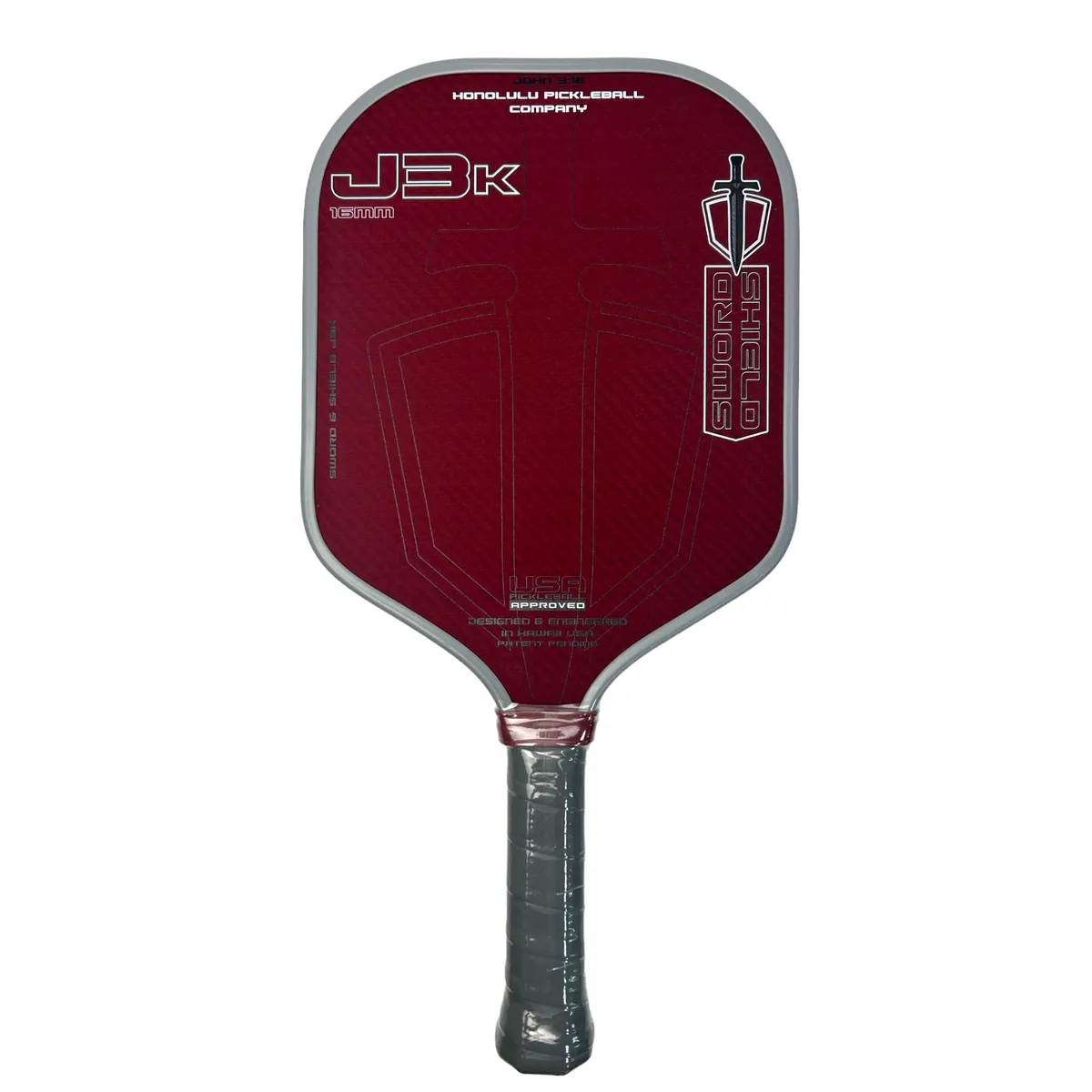 Honolulu Pickleball Sword & Shield J3k