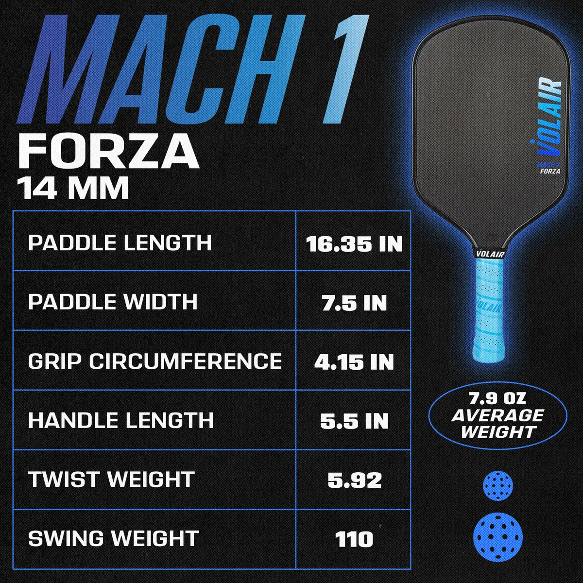 Volair Mach 1 Forza 16mm